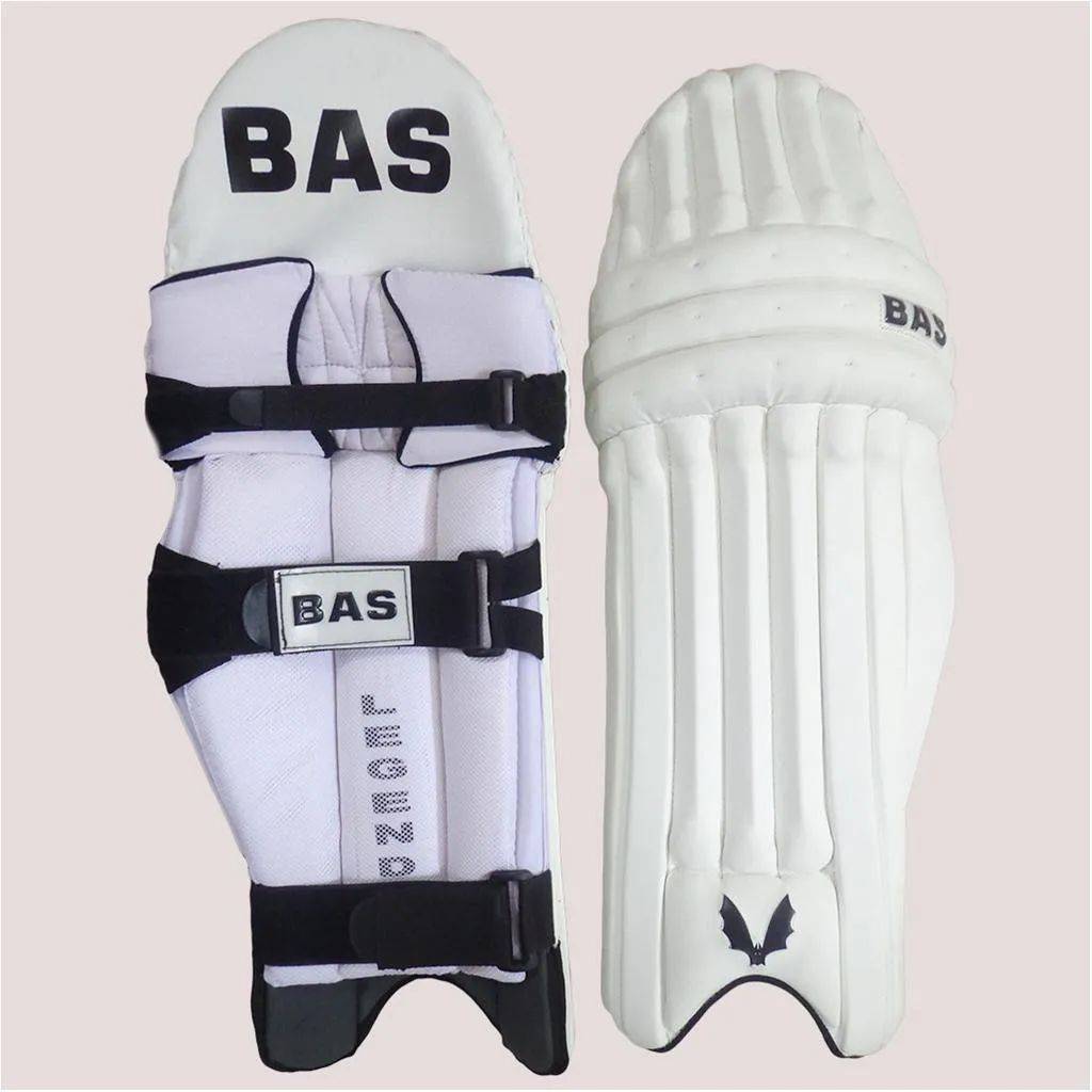 Bas Vampire Legend Cricket Batting Leg Guard White