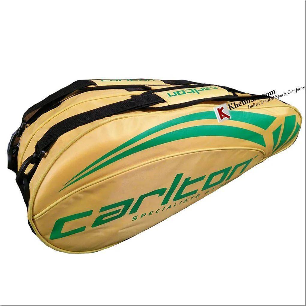Carlton CP 1006 Badminton Kit Bag Yellow