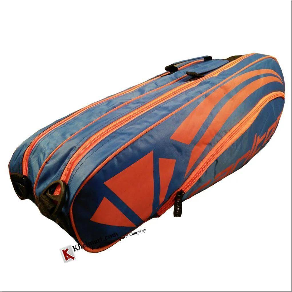 Carlton CP 1006 Badminton Kit Bag Blue and Orange