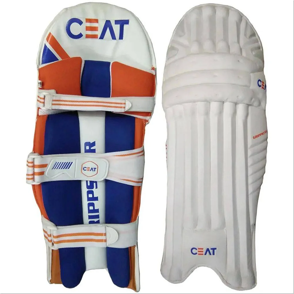 CEAT Gripp Star Cricket Batting Leg Guard (Mens Size Right Hand Side)