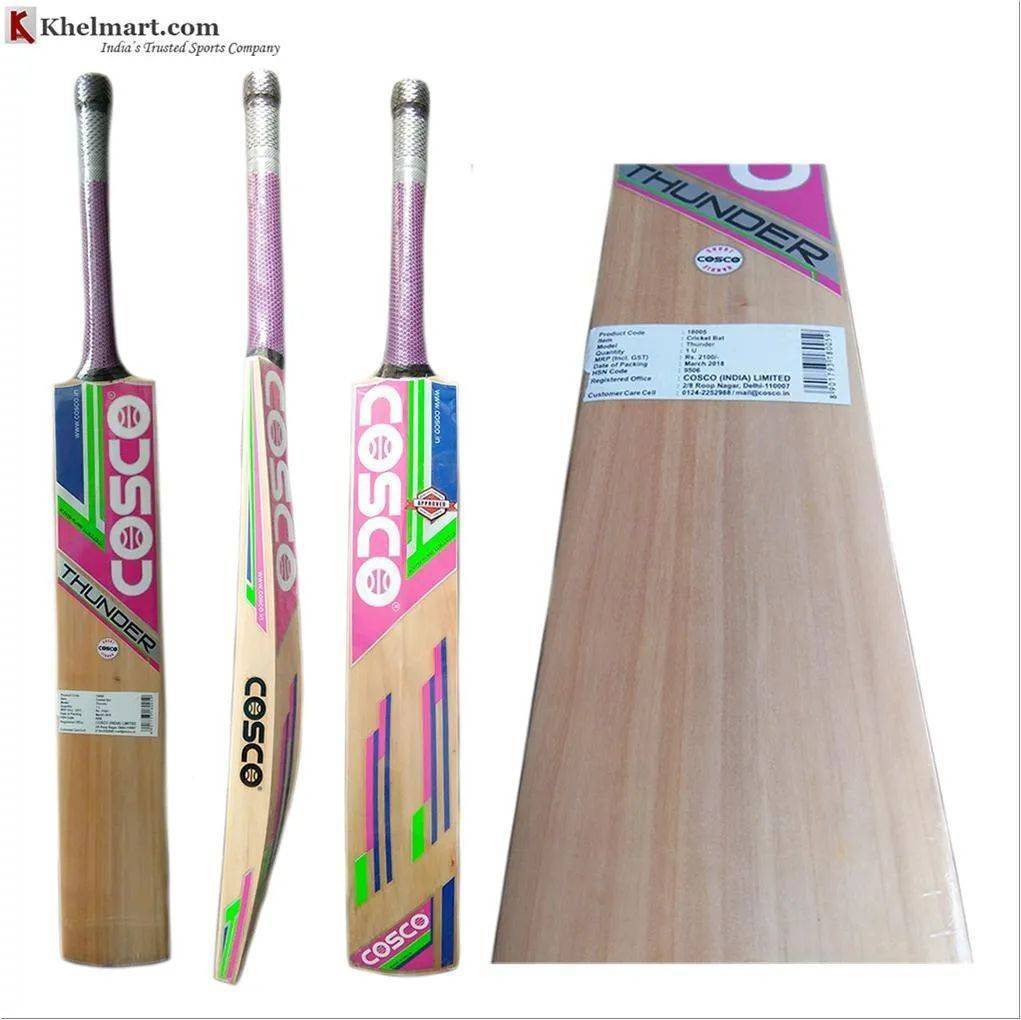 Cosco Thunder Kashmir Willow Cricket Bat