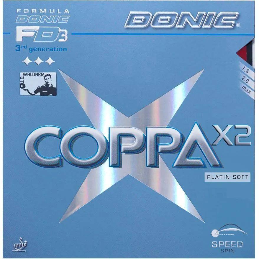 Donic Coppa X2 Platin Soft Table Tennis Rubber