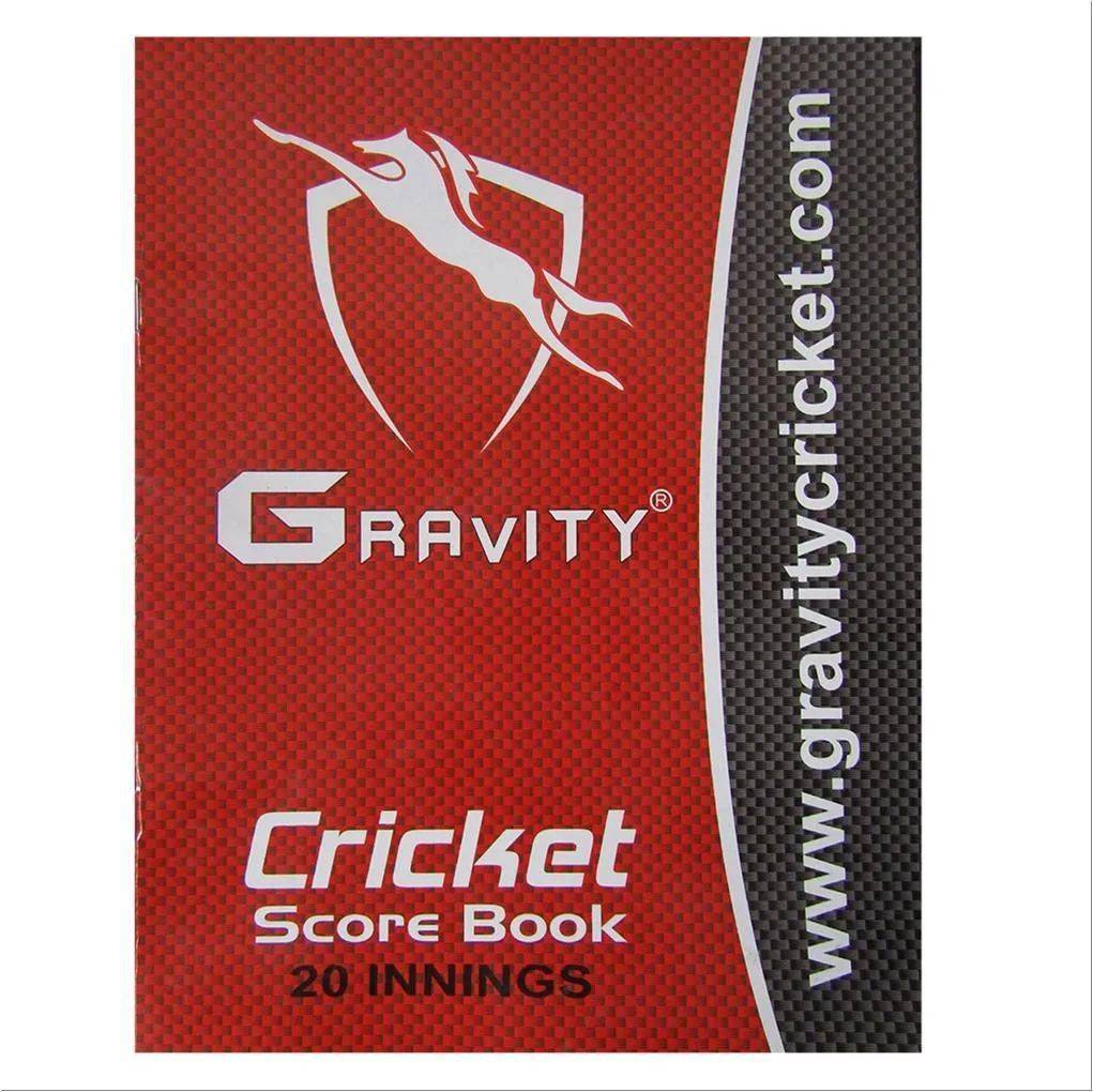 Gravity 20 Innings Cricket Score Book Set of 5