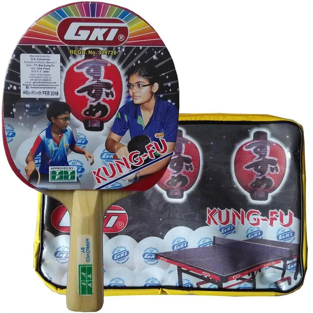Gki Kung Fu Table Tennis Racquet
