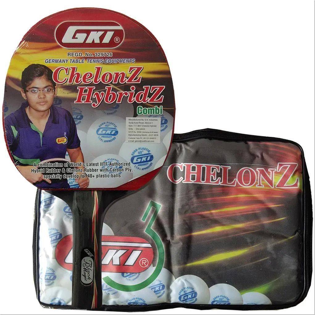 GKI Chelonz Hybridz Table Tennis Racquet