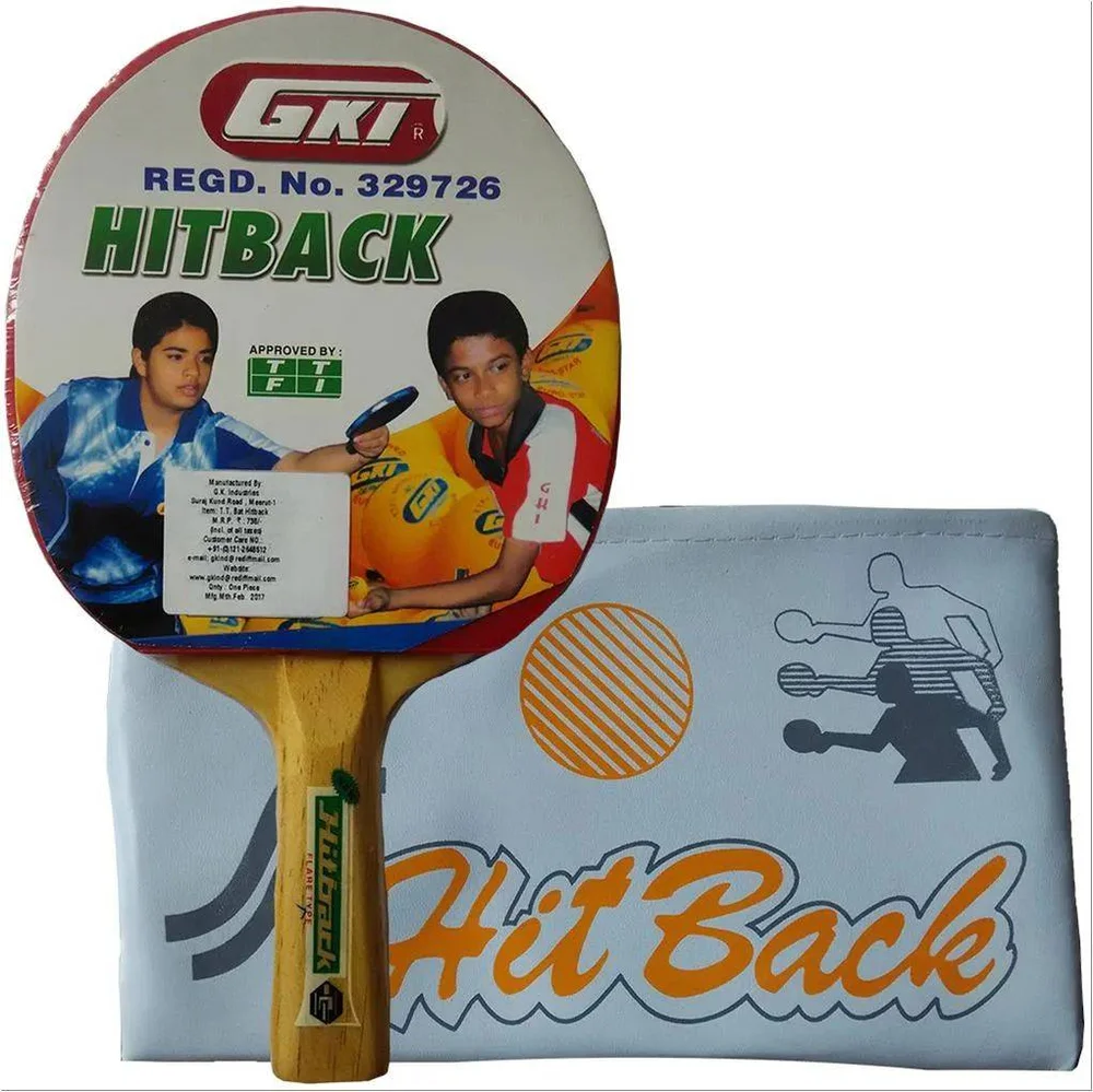 GKI Hitback Table Tennis Racquet