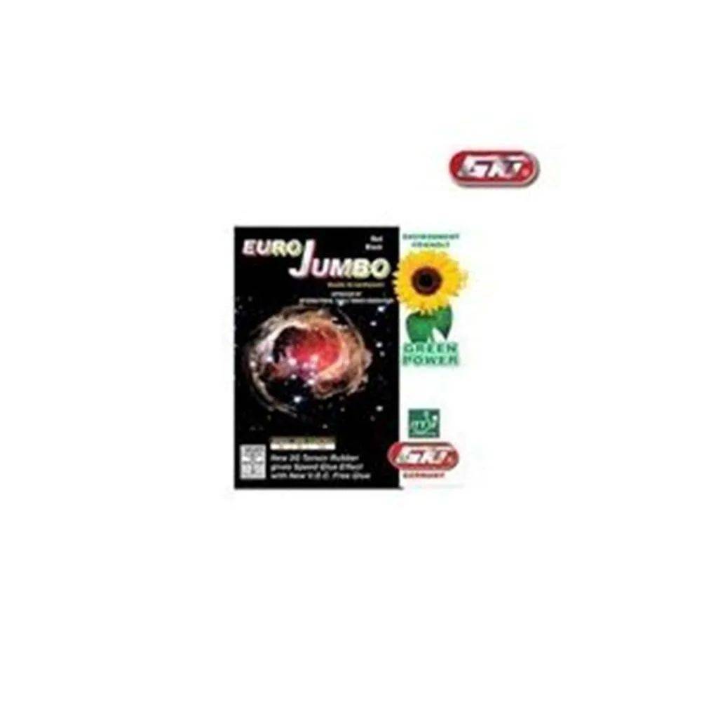 Rubber GKI Euro Jumbo Table Tennis Rubber Black