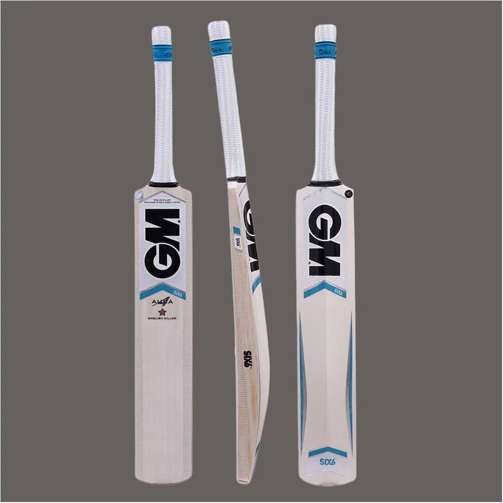 GM Six6 Aura English Willow Cricket Bat
