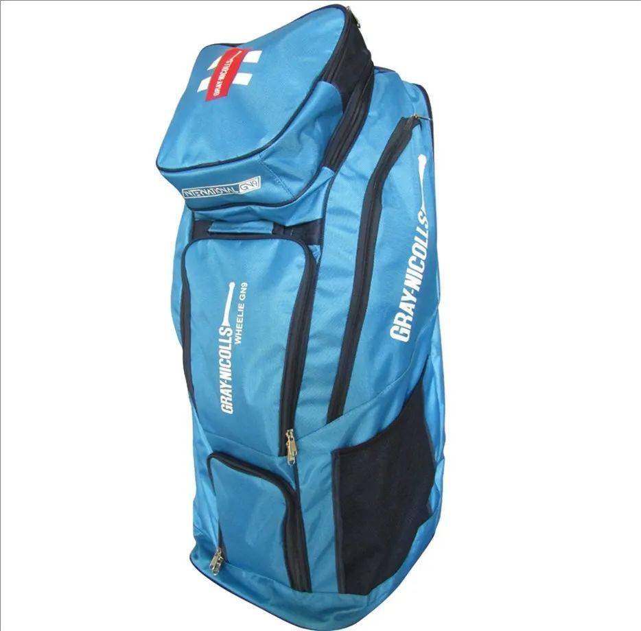 Gray Nicolls Duffle GN9 International Cricket Kit Bag Wheelie Cyan Blue