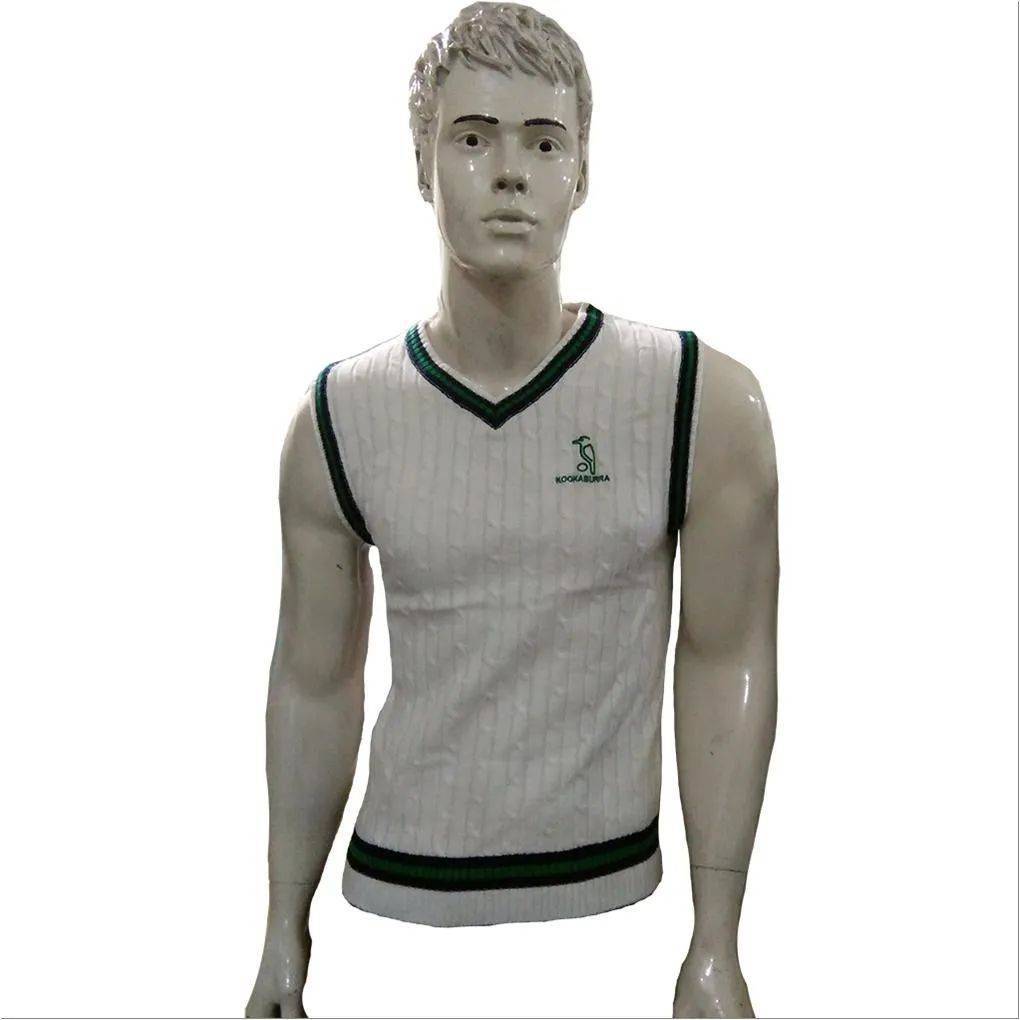Kookaburra Cricket Clothing sweater Sleeveless White size Large