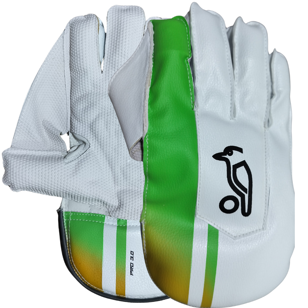 Kookaburra Kahuna Pro 3.0 Green White Wicket Keeping GLoves