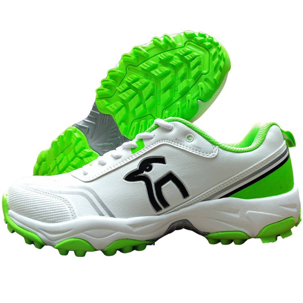 Kookaburra pro 3.1 Rubber Cricket shoes Green White