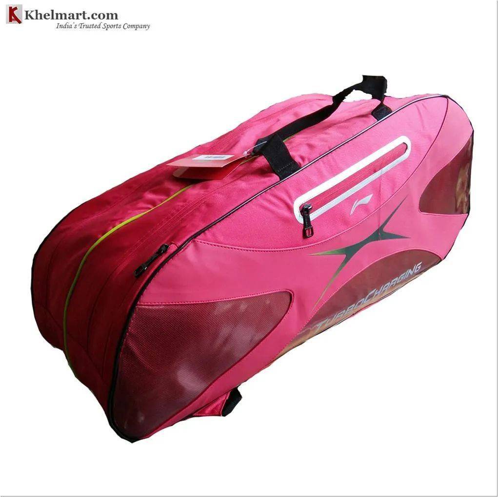 Li Ning ABDC004 2 Badminton kit Bag Red