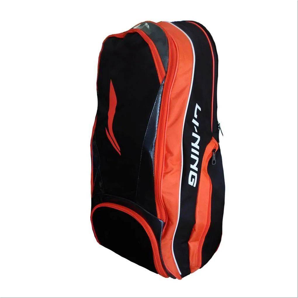 Lining ABSL226 Badminton Kit Bag Black and Orange color