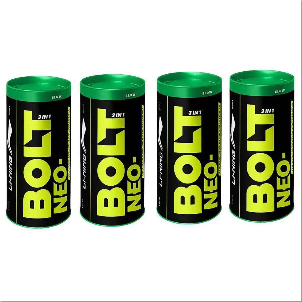 LiNing Bolt Neo Badminton Shuttlecock (Set of 4)