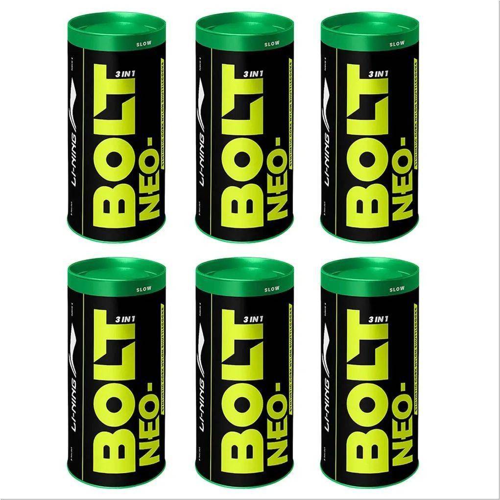 LiNing Bolt Neo Badminton Shuttlecock (Set of 6)