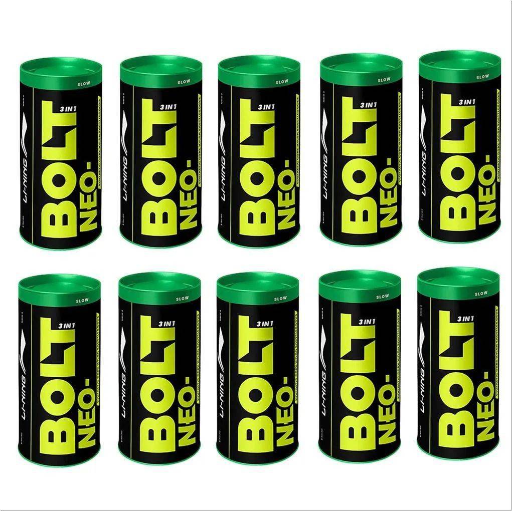 LiNing Bolt Neo Badminton Shuttlecock (Set of 10)