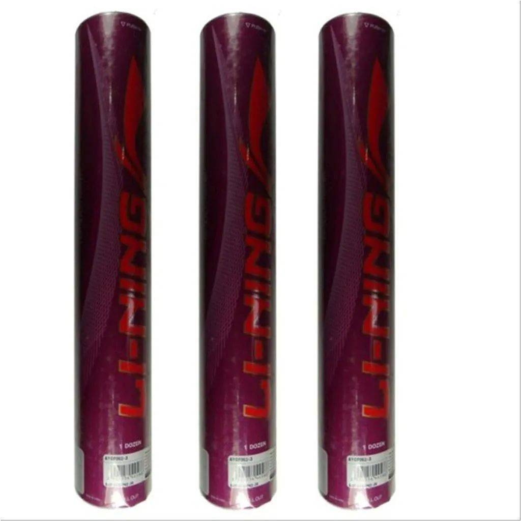 Li Ning Champ Badminton Feather Shuttlecock 3 Boxes