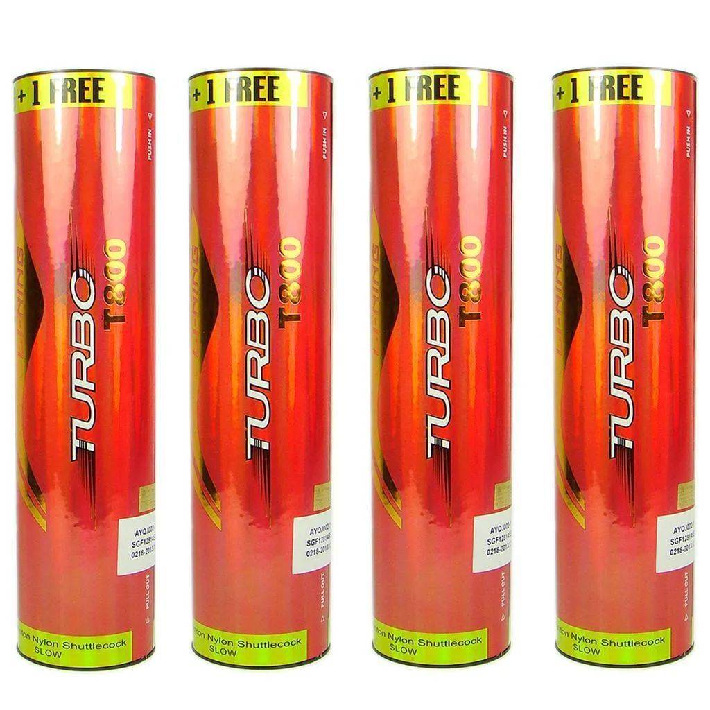 Li Ning T800 Nylon Shuttlecock 4 Boxes