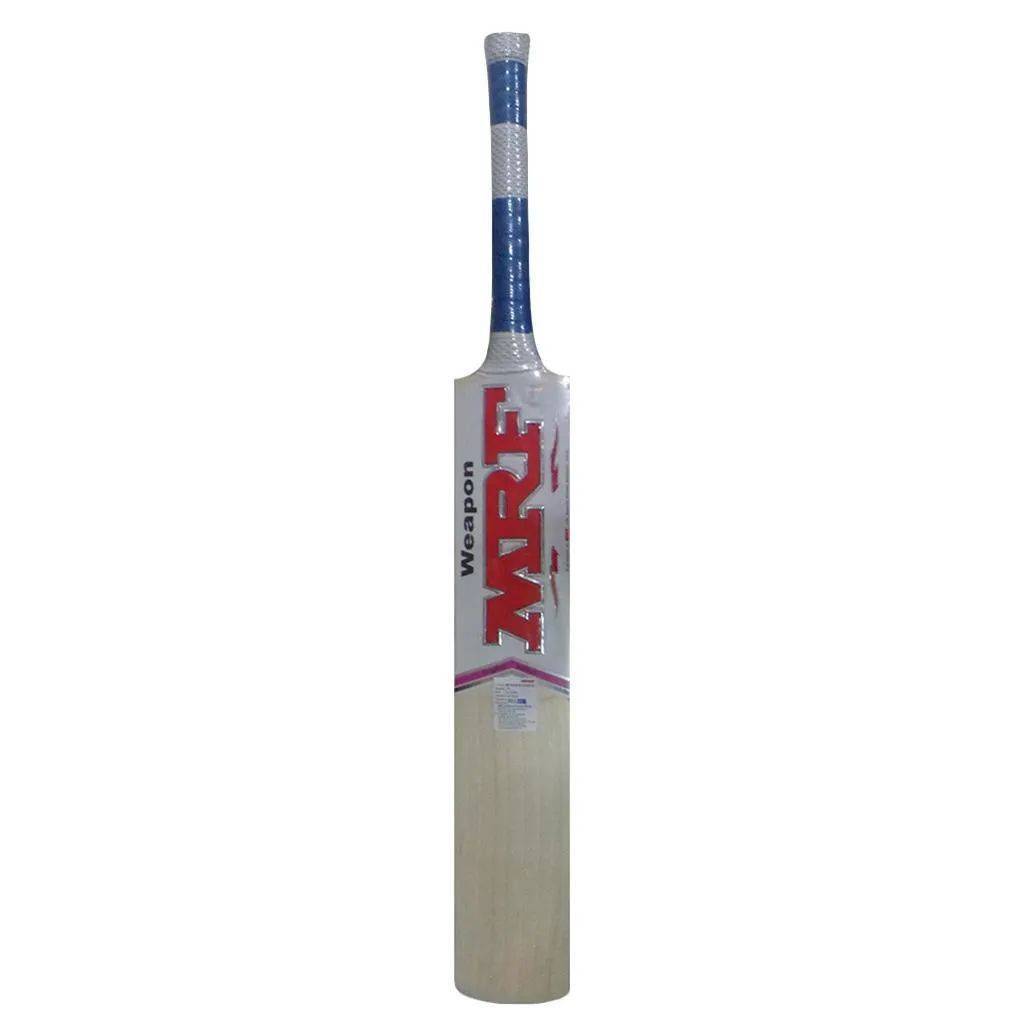 MRF Weapon English Willow Cricket Bat (Standard Size Short Handle)