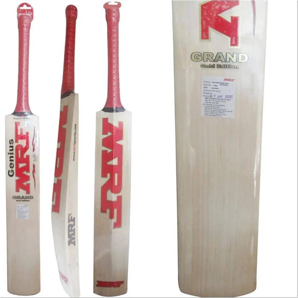 MRF Grand Gold Edition English Willow Cricket Bat
