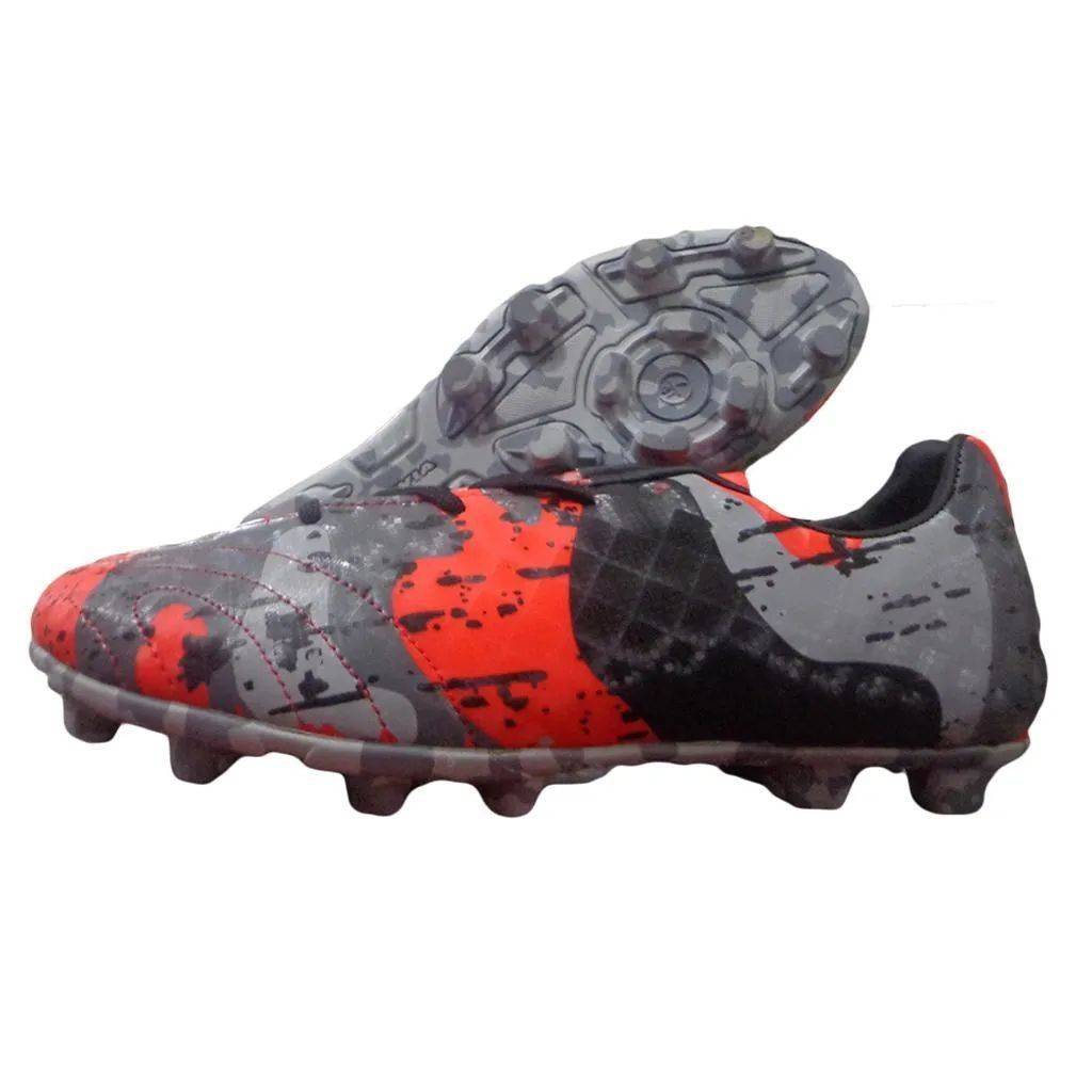 NIVIA Radar Football Shoes Grey and Red