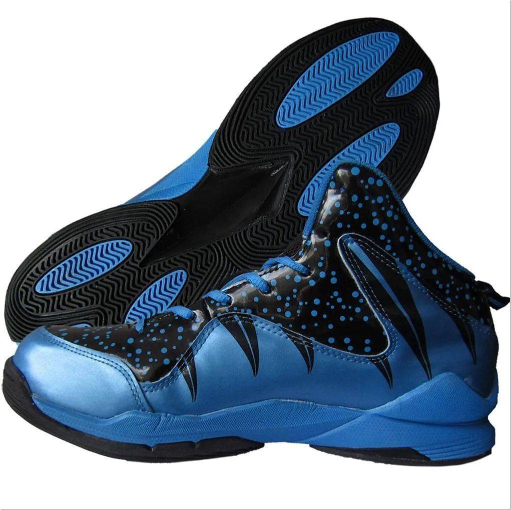 Nivia Warrior 1 Basketball Shoe Blue and Black