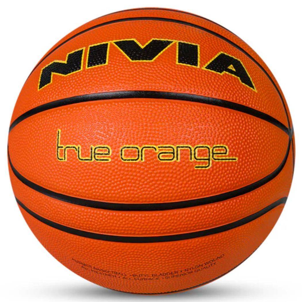 NIVIA TRUE ORANGE Basket Training Ball Size 7