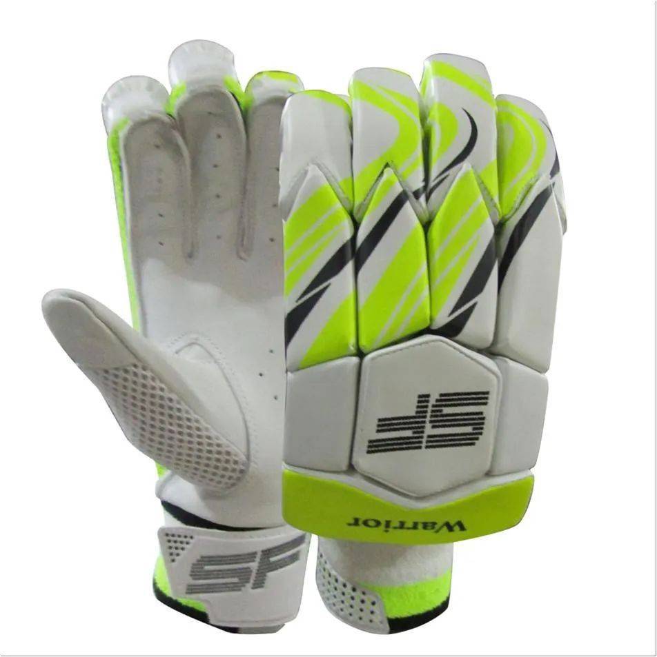 SF Warrior Batting Gloves White and Lime