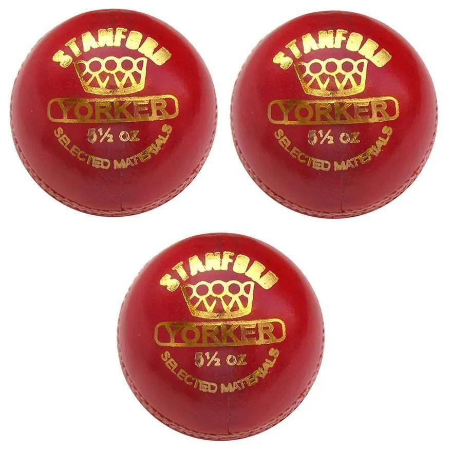 SF Yorker Cricket Ball 3 Ball Set