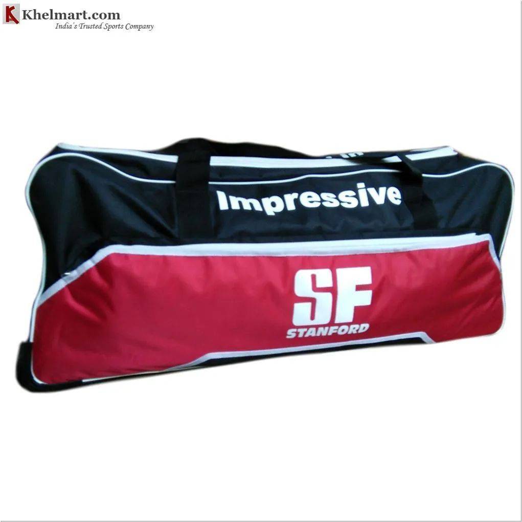 SF Impressive Cricket Kit Bag Black and Red