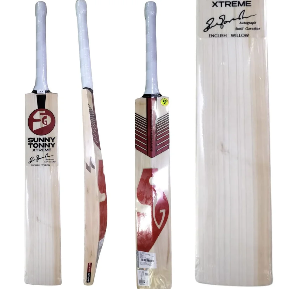 SG Sunny Tonny Xtreme English Willow Cricket Bat (Standard Size Short Handle)
