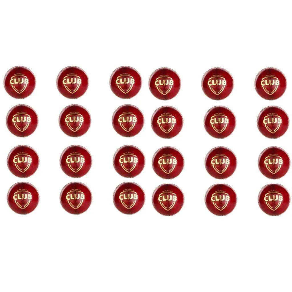 SG Club Red Cricket Ball 24 Ball set