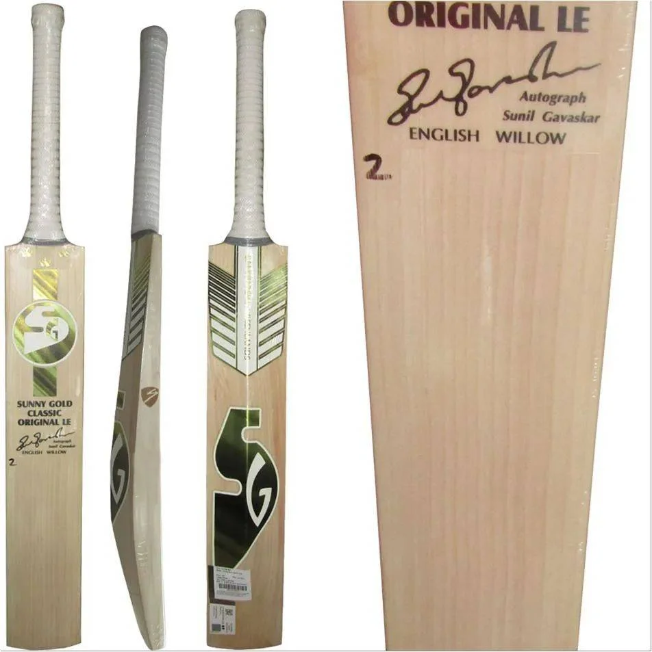 SG Sunny Gold Classic Original LE English Willow Cricket Bat (Standard Size Short Handle)
