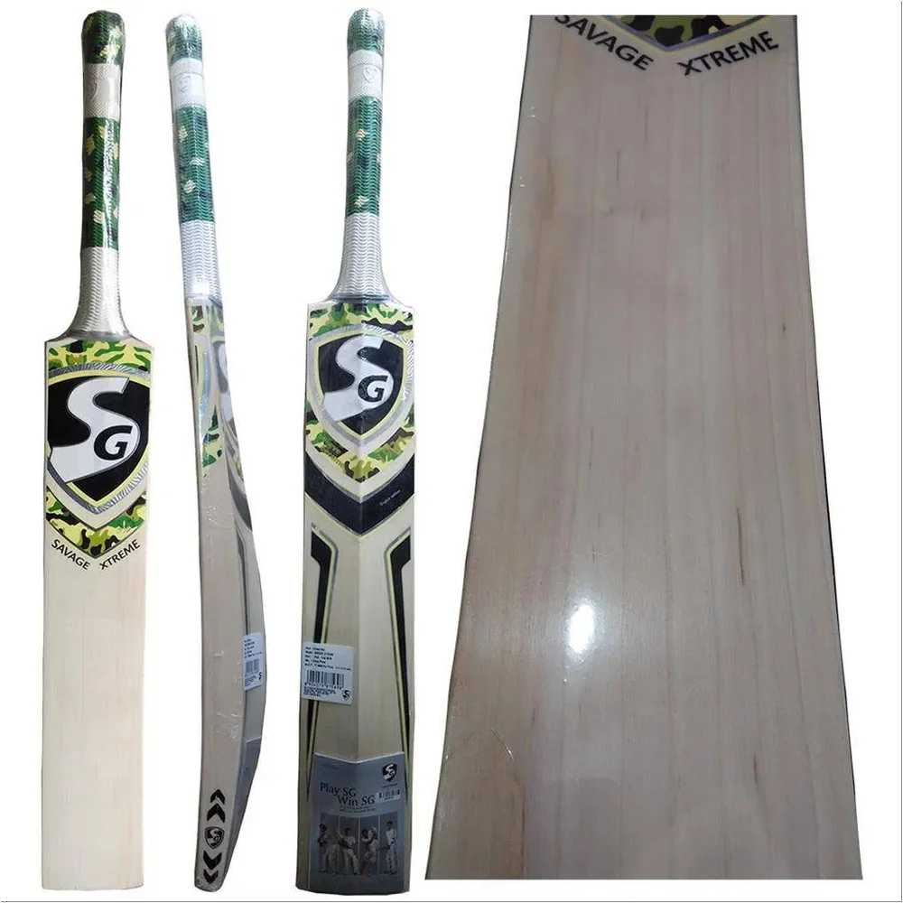 SG Savage Xtreme English Willow Cricket Bat (Standard Size Short Handle)