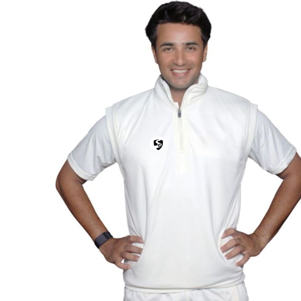 SG Icon Cricket Sweater sleeveless Size Large,- Buy SG Icon