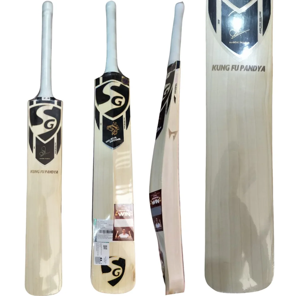 SG Kung Fu Pandya English Willow Cricket Bat (Standard Size Short Handle)