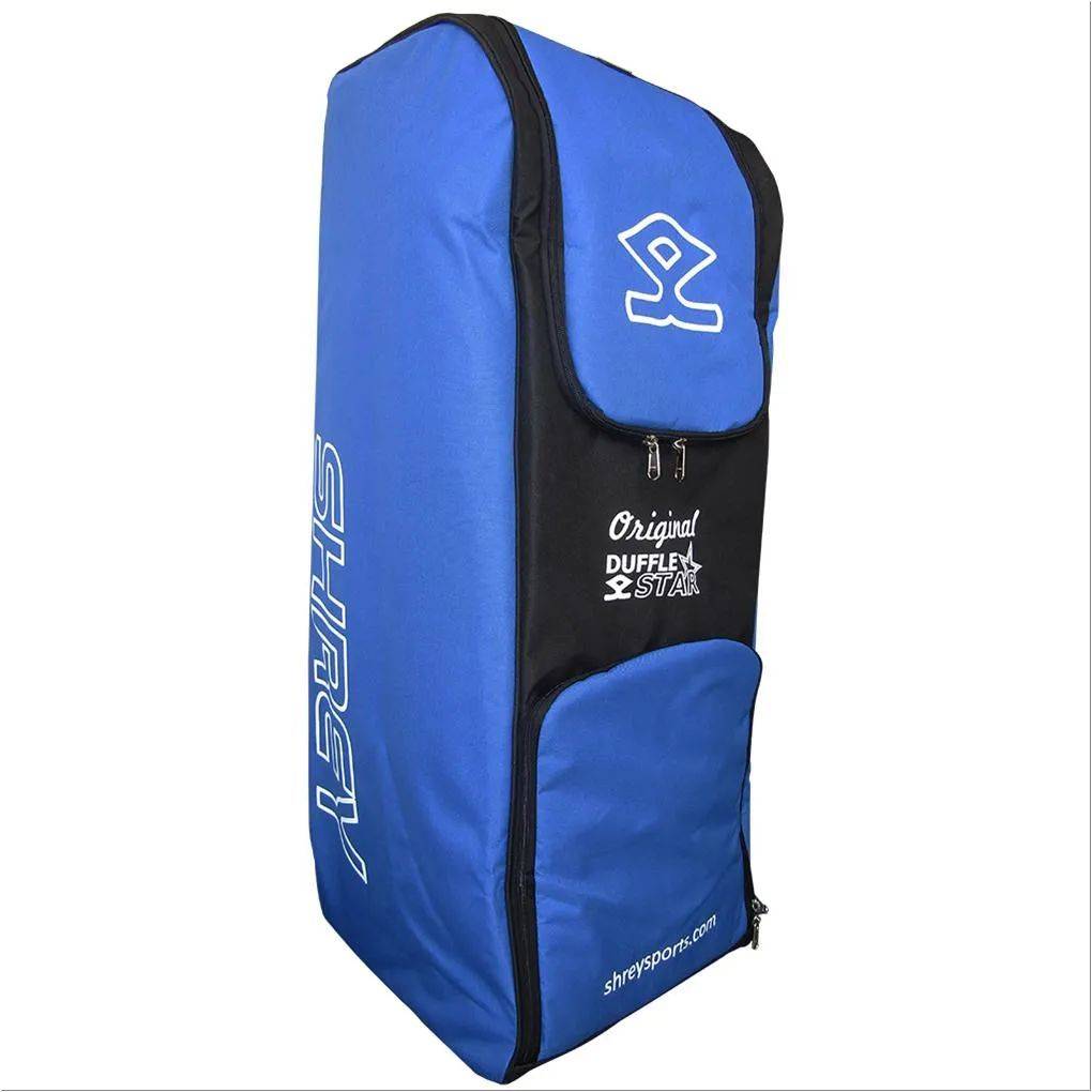 Shrey Star Duffle Cricket Kit Bag Black Blue