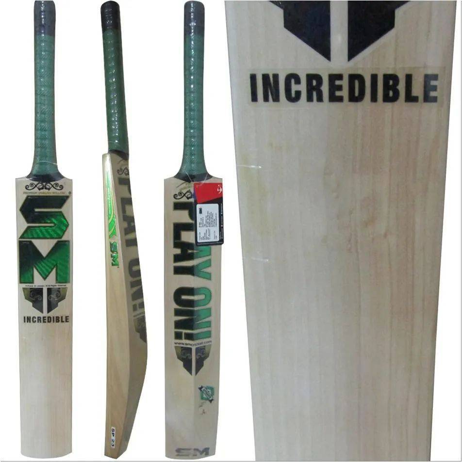 SM Incredible English Willow Cricket Bat Standard Size