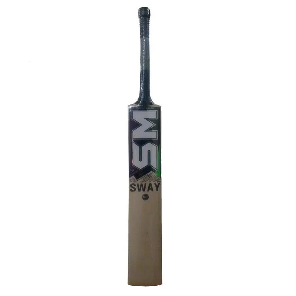 SM Sway English Willow Cricket Bat (Standard Size Short Handle) 2016 Model