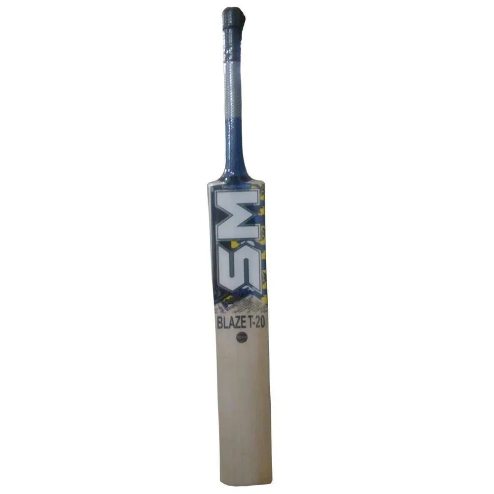 SM Blaze T20 English Willow Cricket Bat (Standard Size Short Handle)
