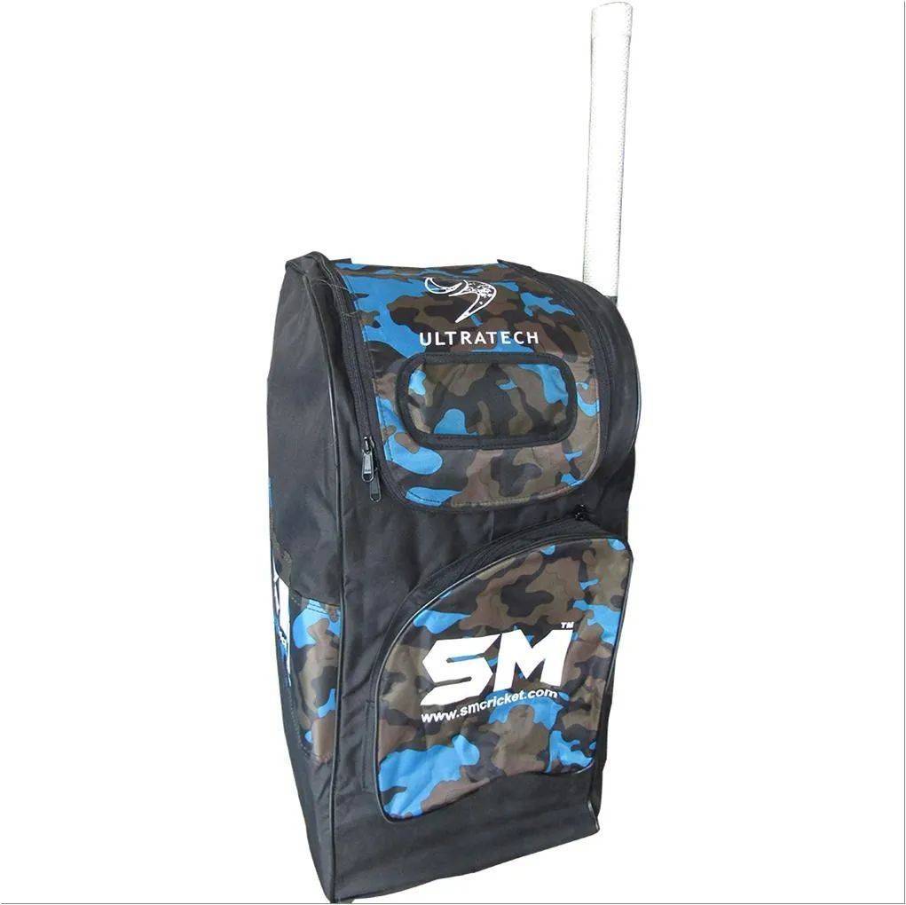 SM Ultratech Duffle Wheelie Cricket Kit Bag