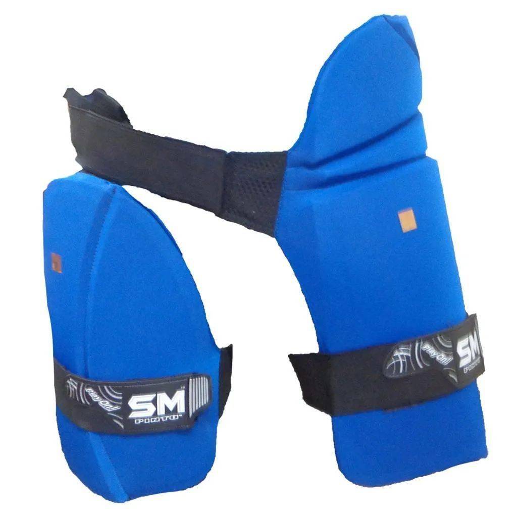 SM Play On Series Thigh Guards Blue