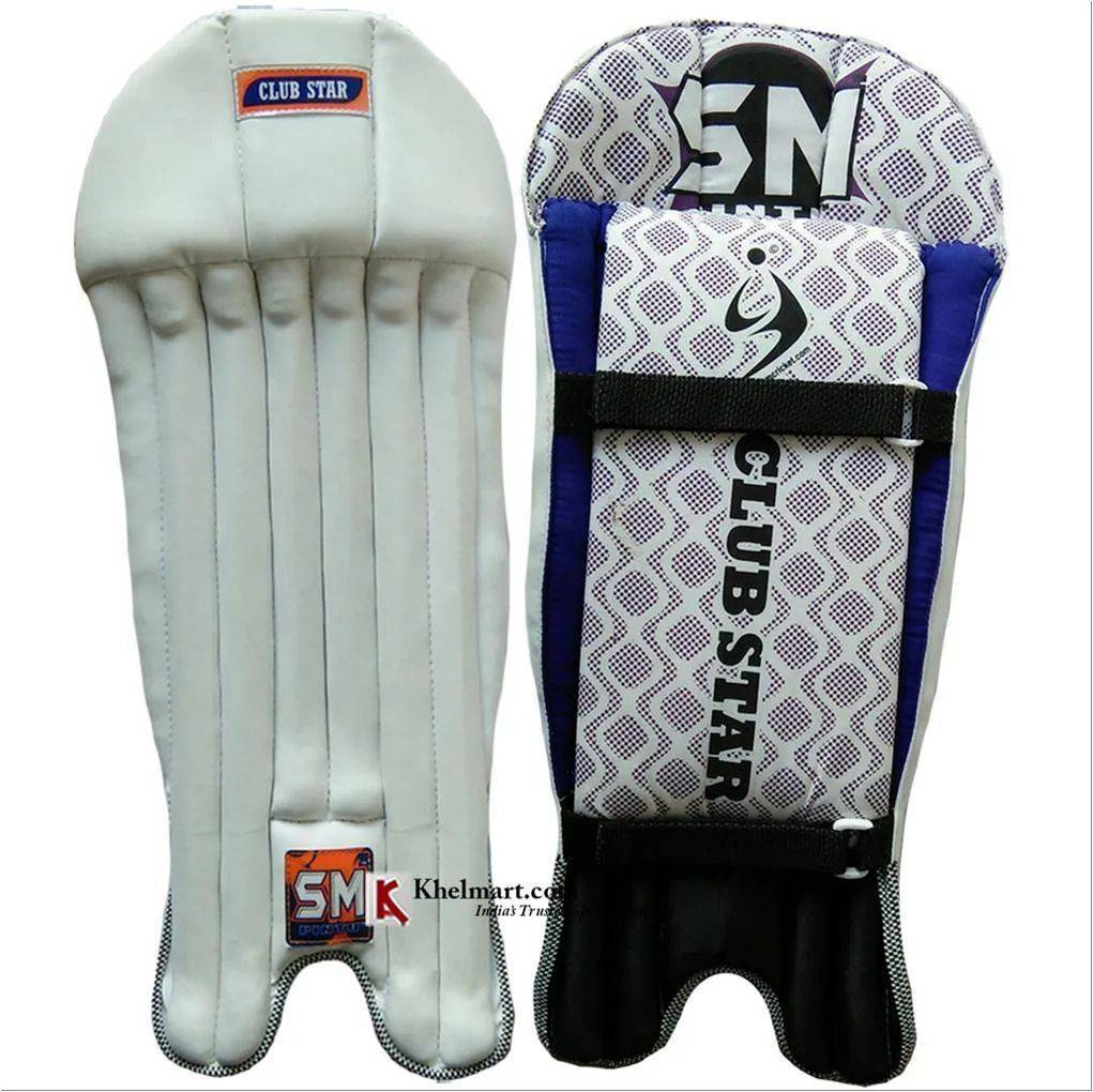 SM Club Star Cricket Wicket Keeping Leg Guard