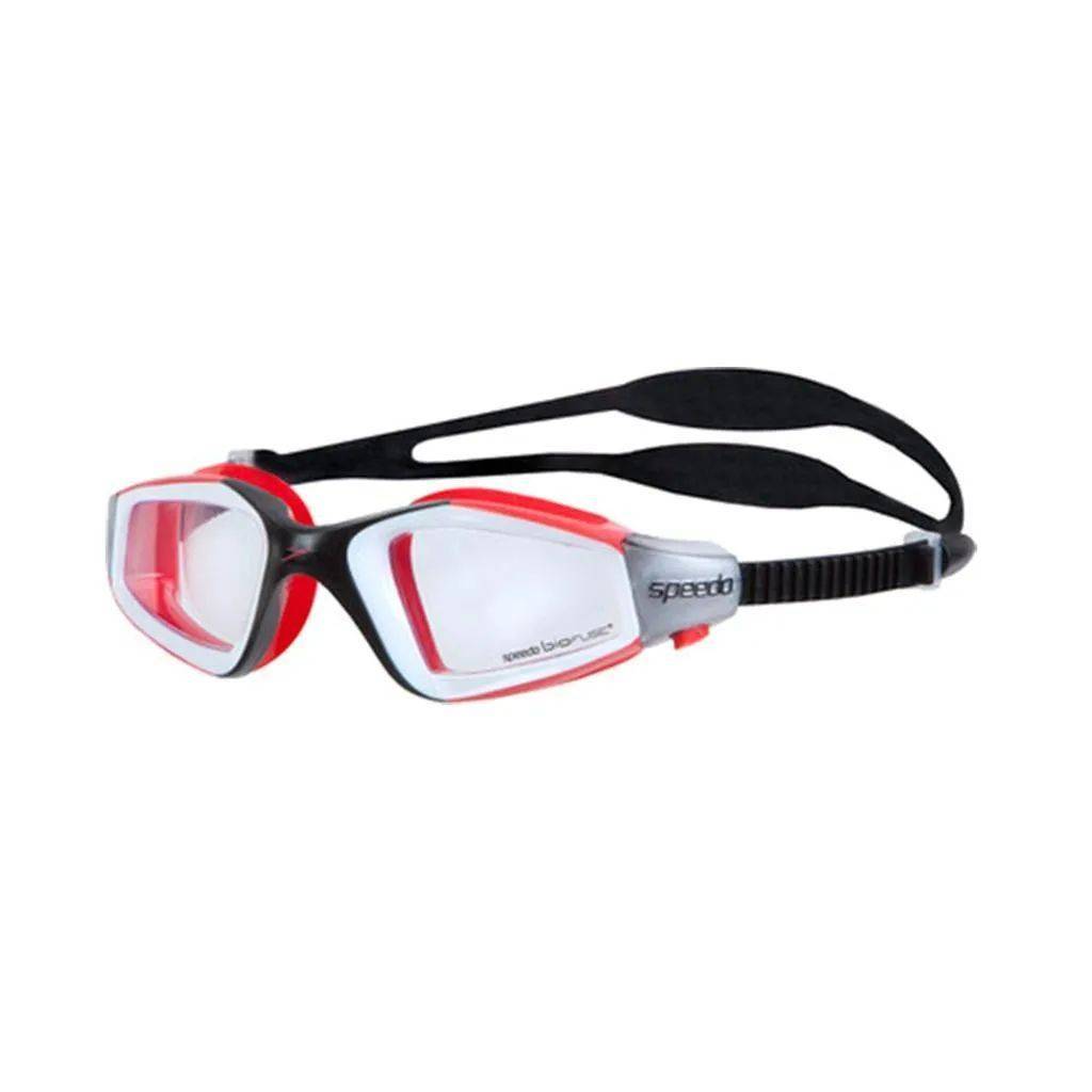 Speedo Rift Pro Swimming Goggles Red