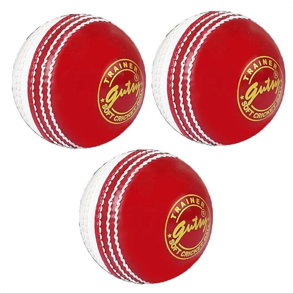 SS Gutsy Soft Cricket Ball 3 Ball Set
