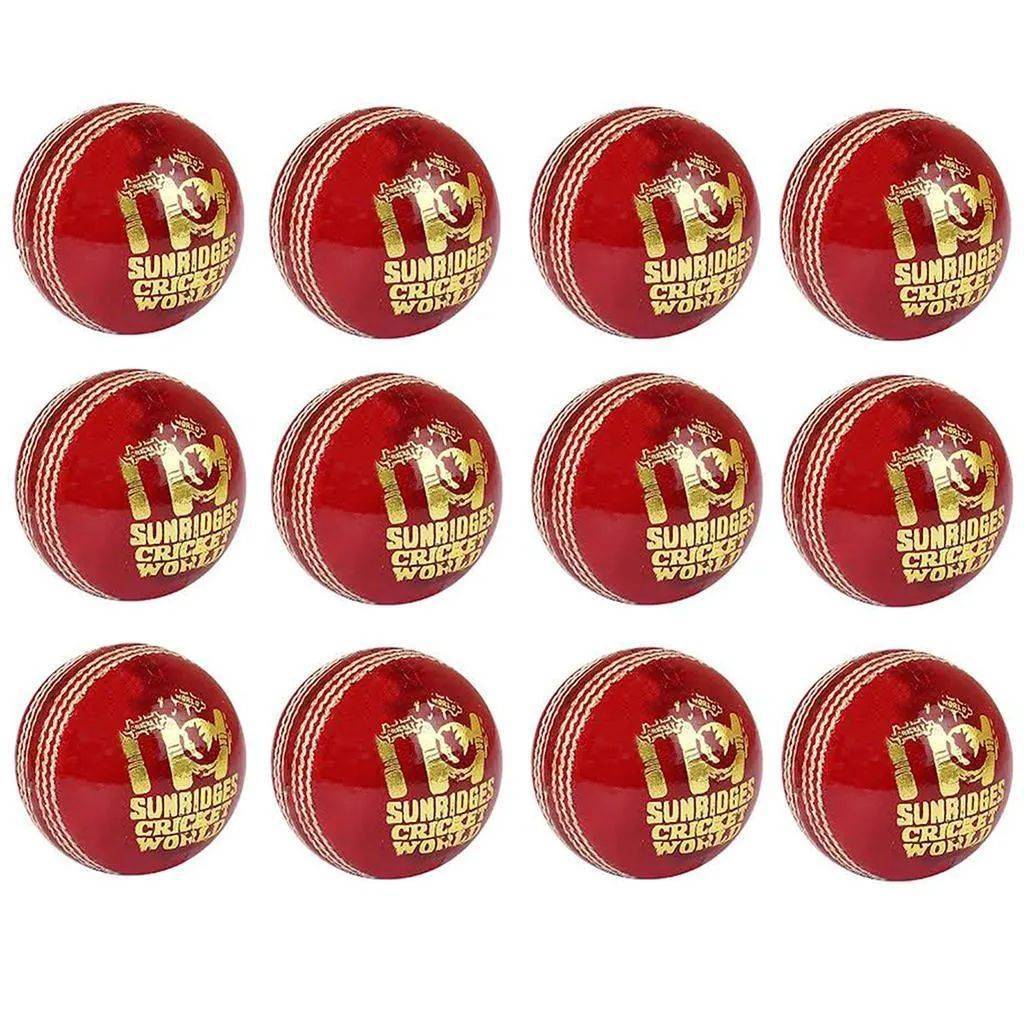 SS CR. World Cricket Ball 12 Ball Set