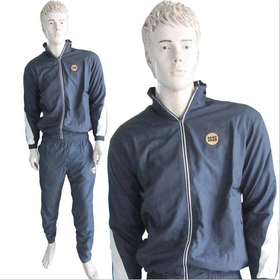 SS Maximus Track Suit White Navy Large Size