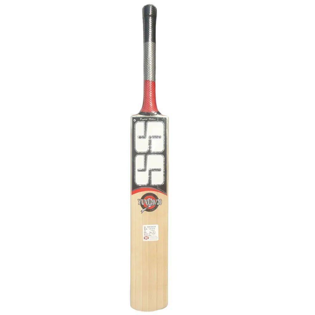 SS Yuvi 20 20 English Willow Cricket Bat Standard Size