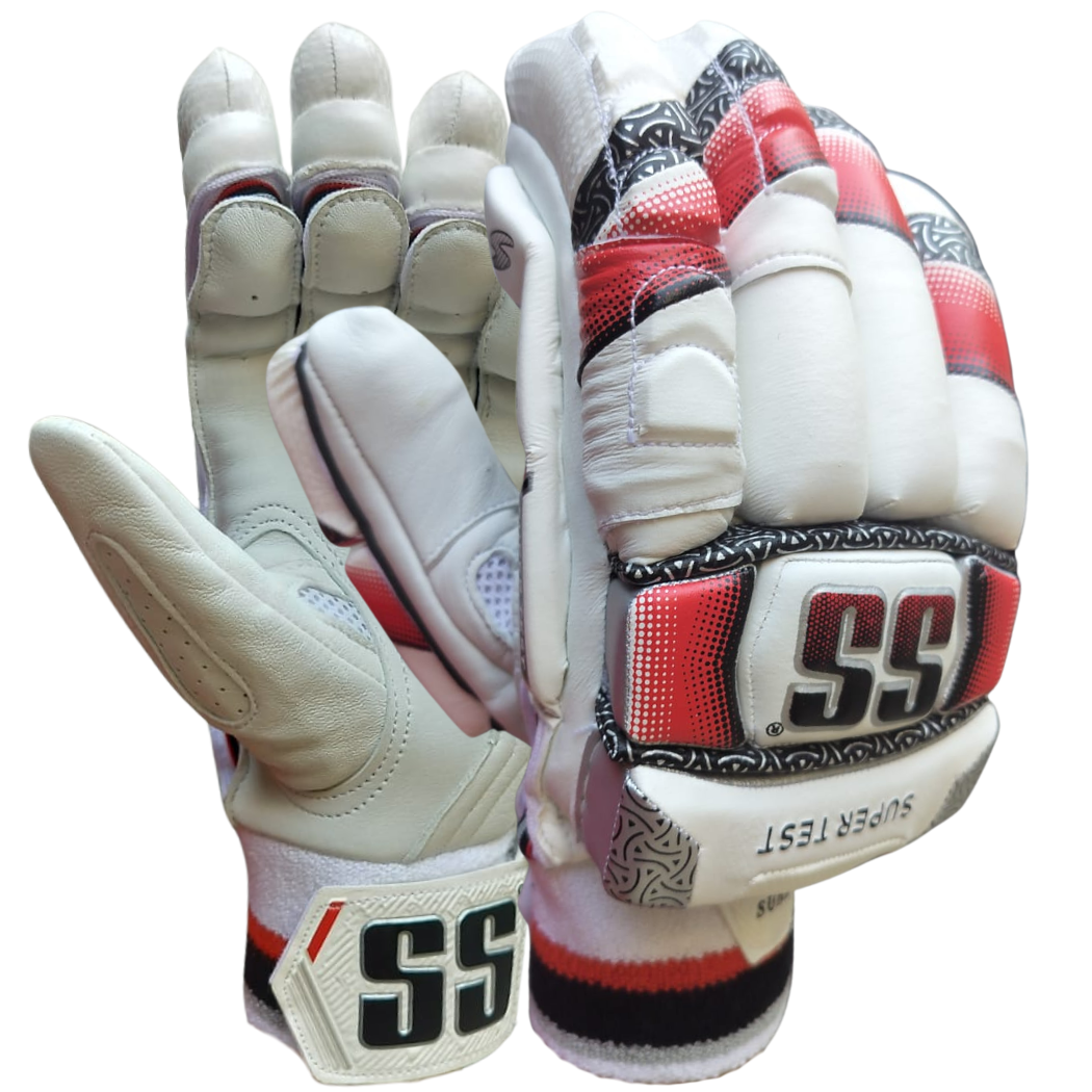 SS Super Test Cricket Batting Gloves Mens Size Right Hand Side (New)
